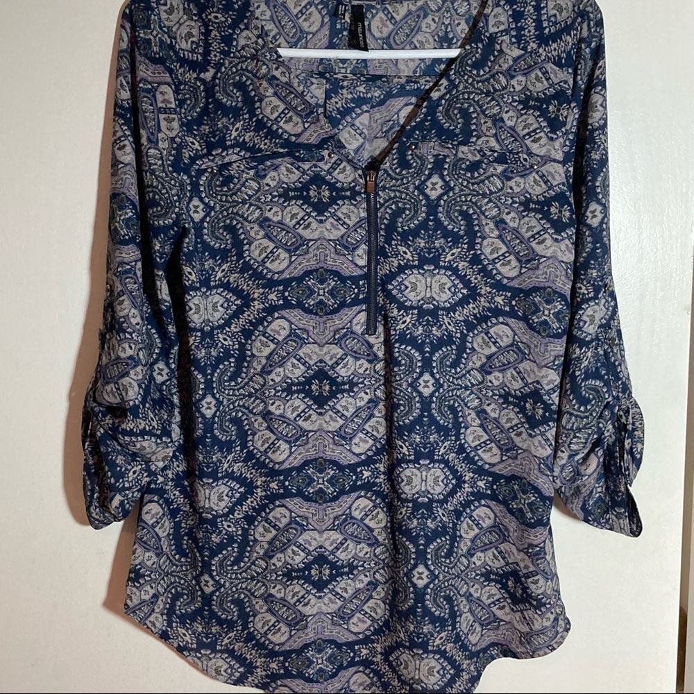 Maurices dressy chiffon‎ top XS